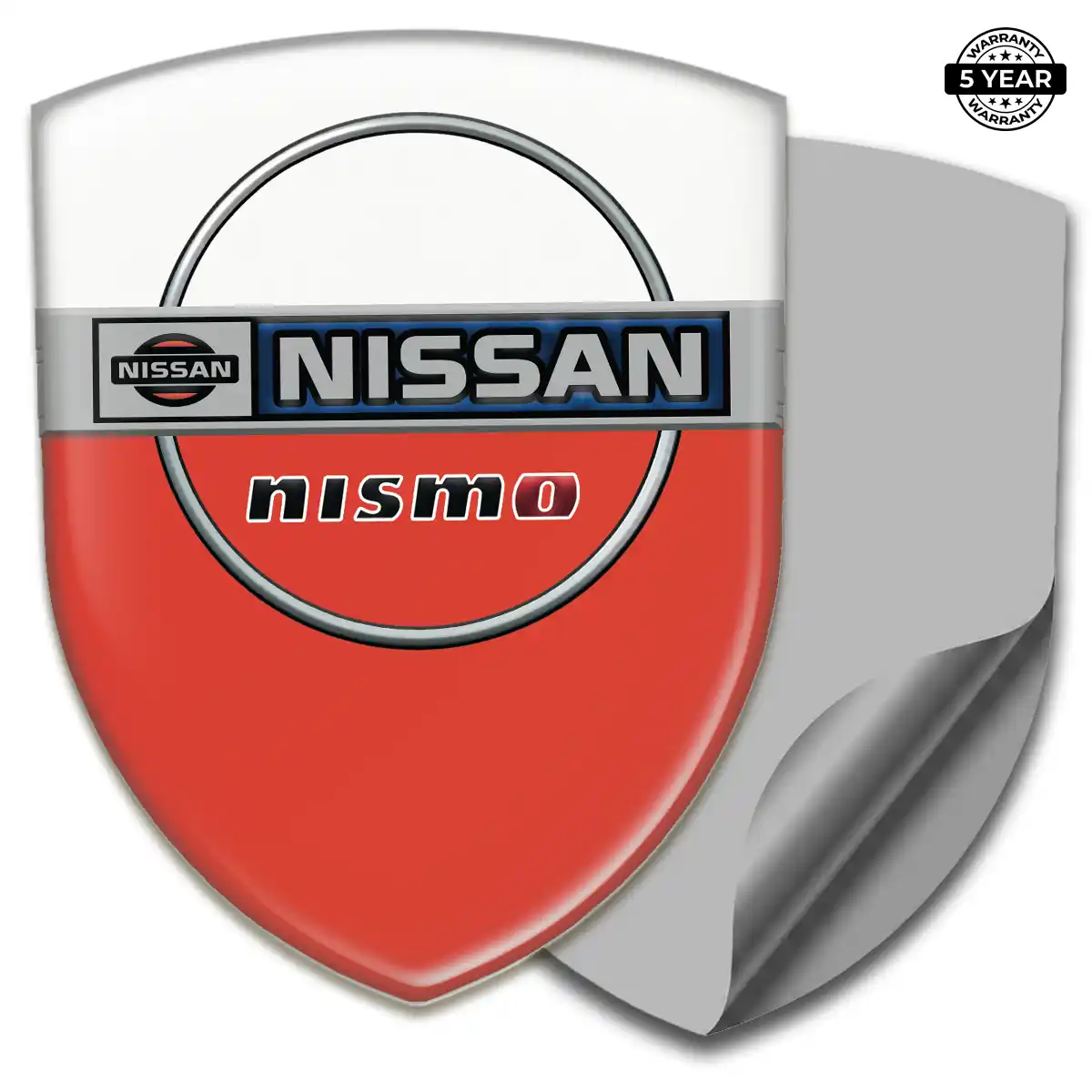 Nissan Self Adhesive Emblem Sticker Resin Elite