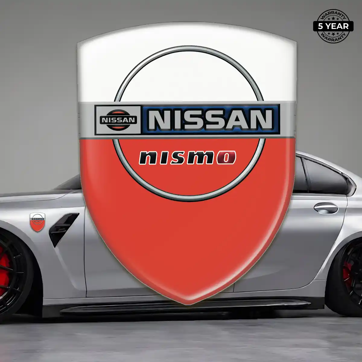 Nissan Self Adhesive Emblem Sticker Resin Elite