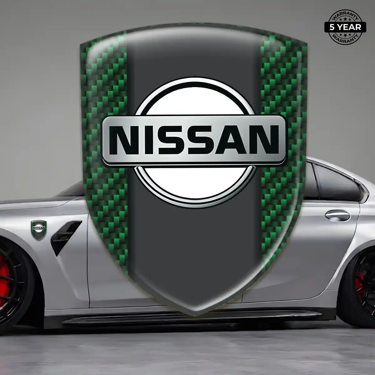Nissan Self Adhesive Emblem Sticker Sleek Style