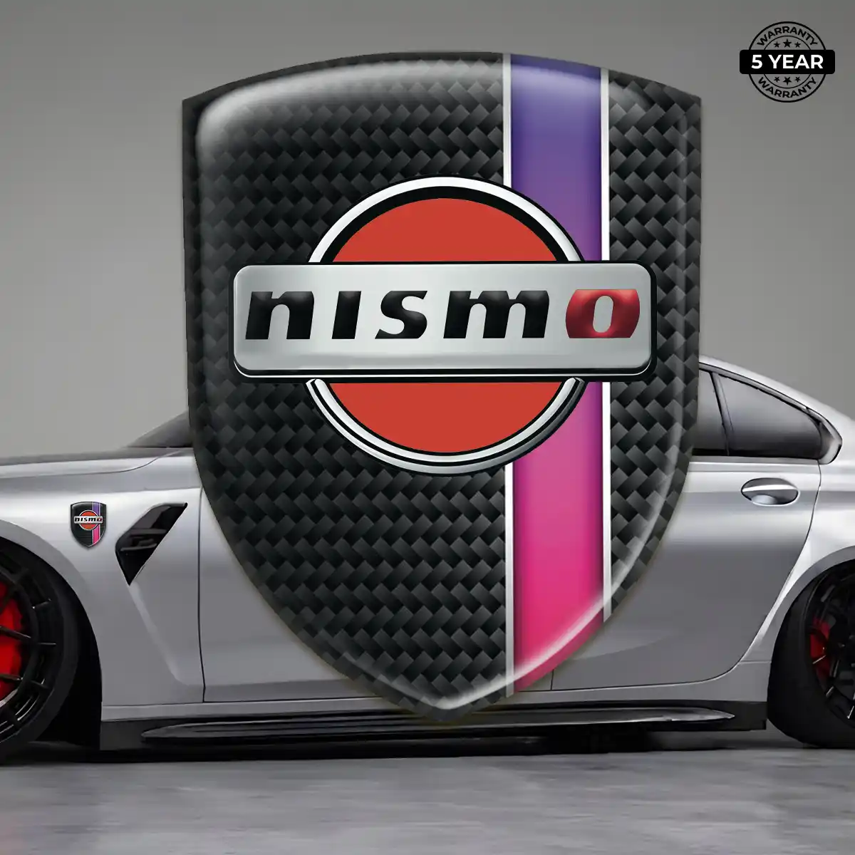 Nissan Self Adhesive Emblem Sticker Superior Craft