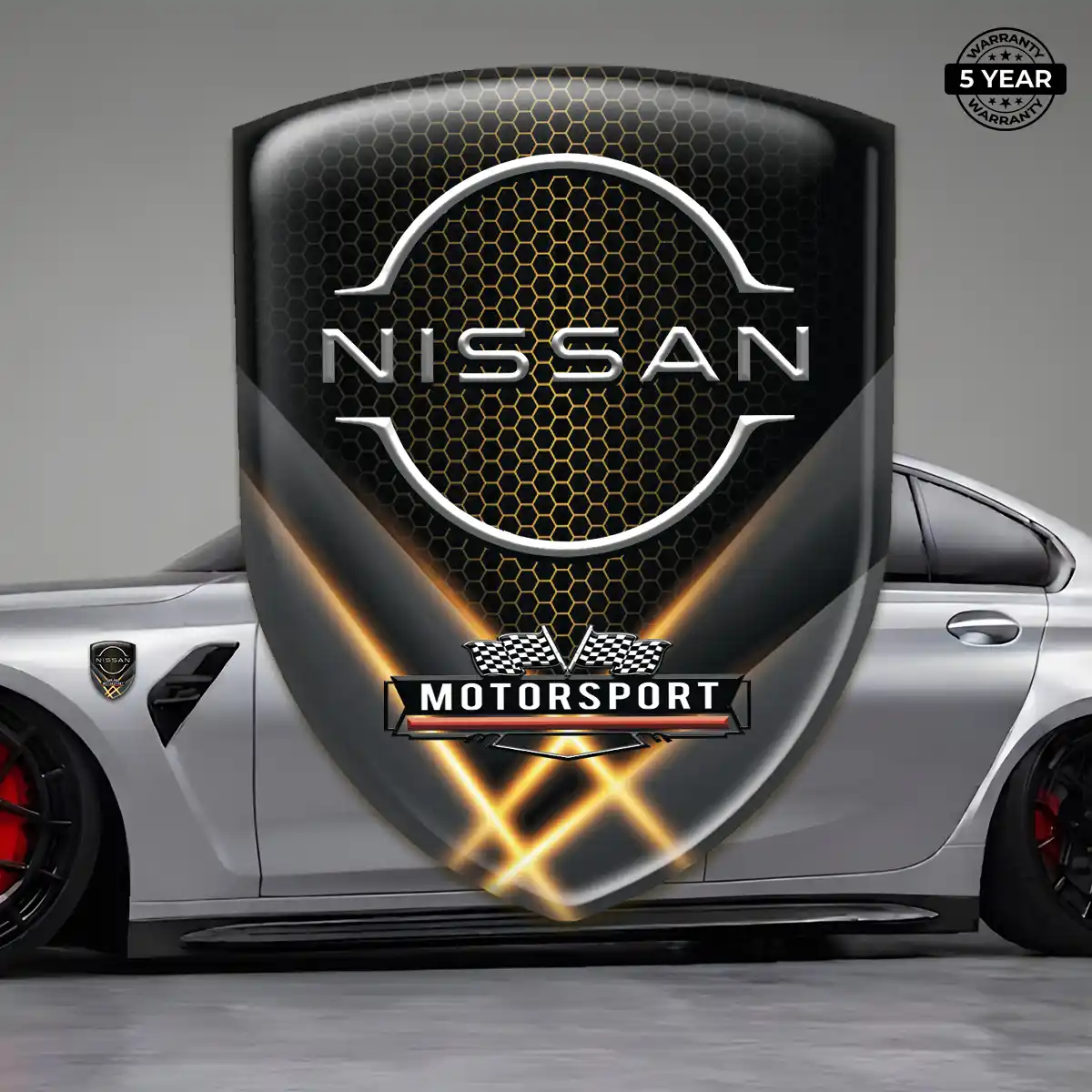Nissan Silicone Badge Cabin Style