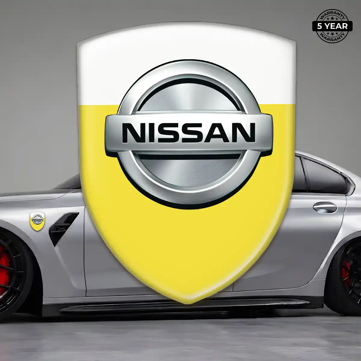 Nissan Silicone Badge Elite Finish