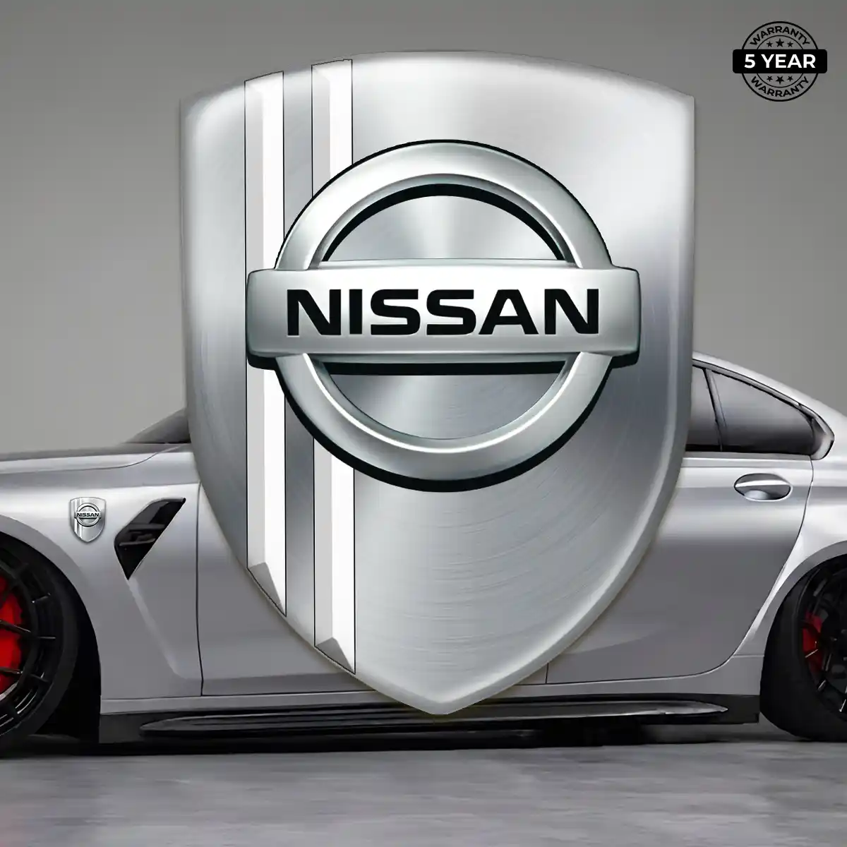 Nissan Silicone Badge Interior Elegance