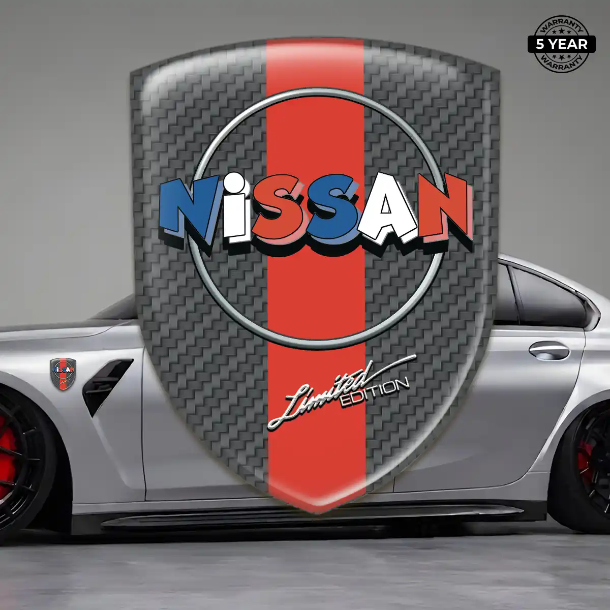 Nissan Silicone Badge Interior Luxe