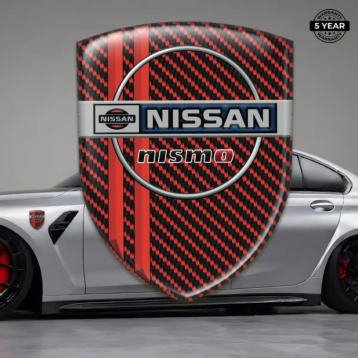 Nissan Silicone Badge Prime Quality