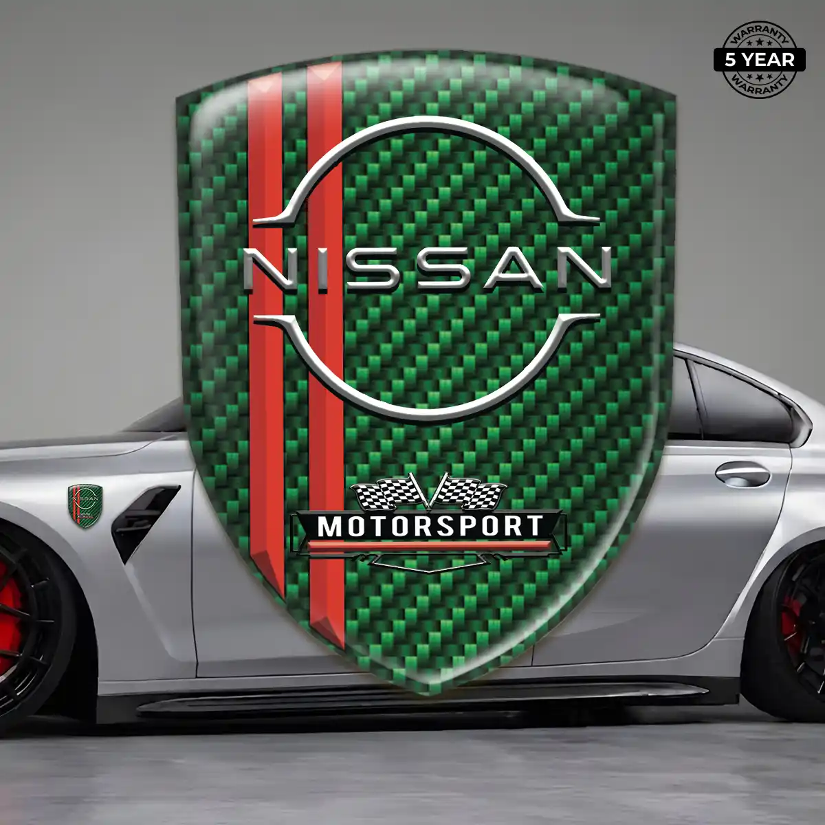 Nissan Silicone Badge Refined Design