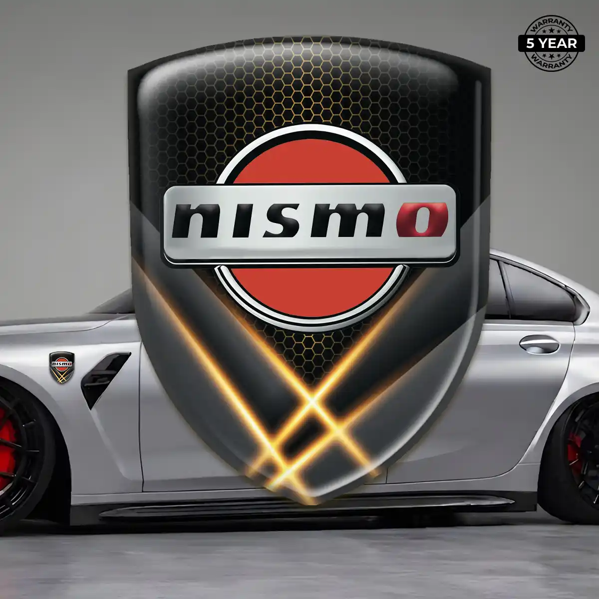 Nissan Silicone Badge Resin Elite