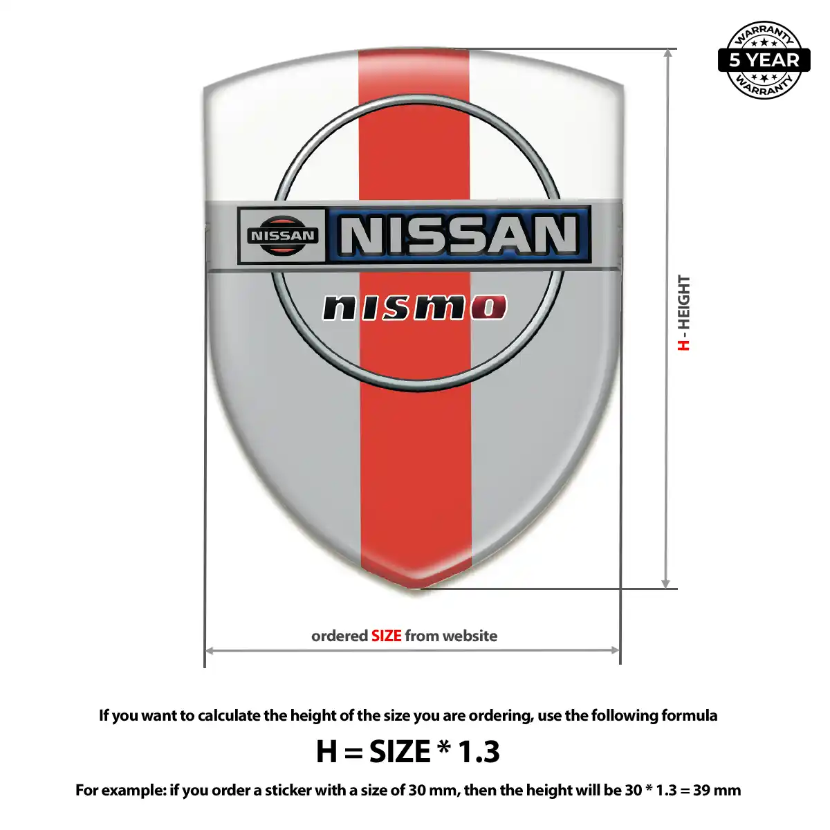 Nissan Silicone Emblem Cabin Style