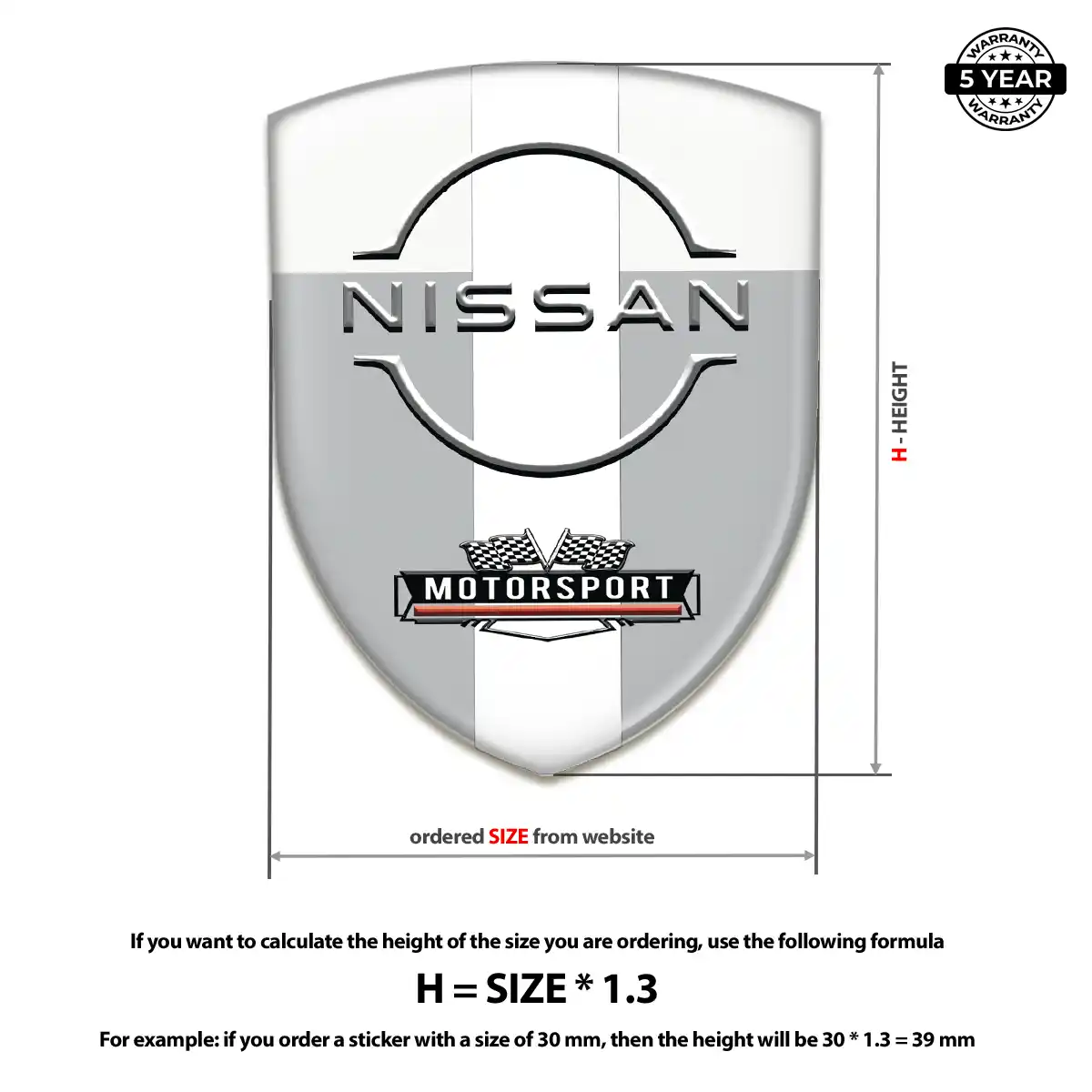 Nissan Silicone Emblem Elite Edition