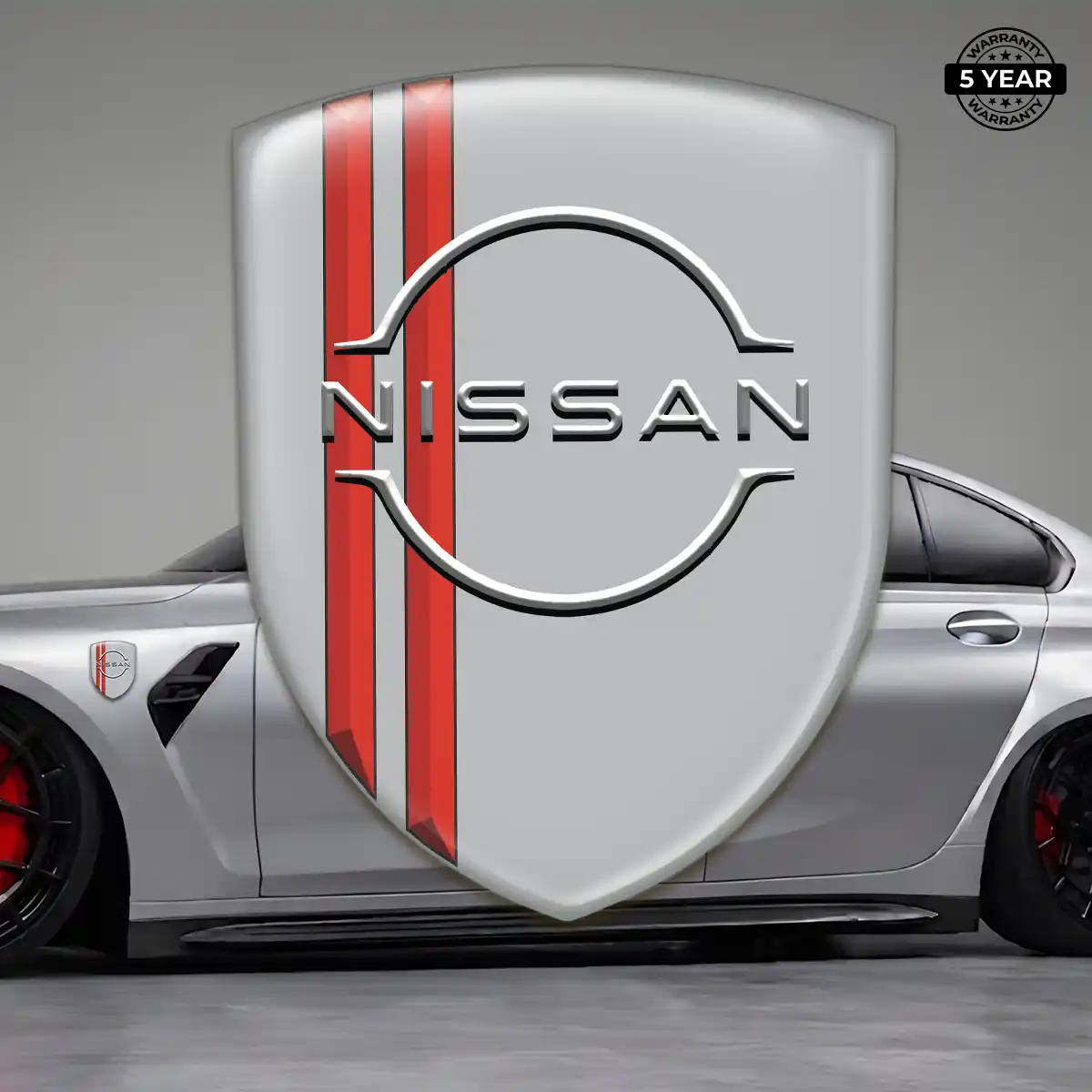 Nissan Silicone Emblem Exterior Luxe