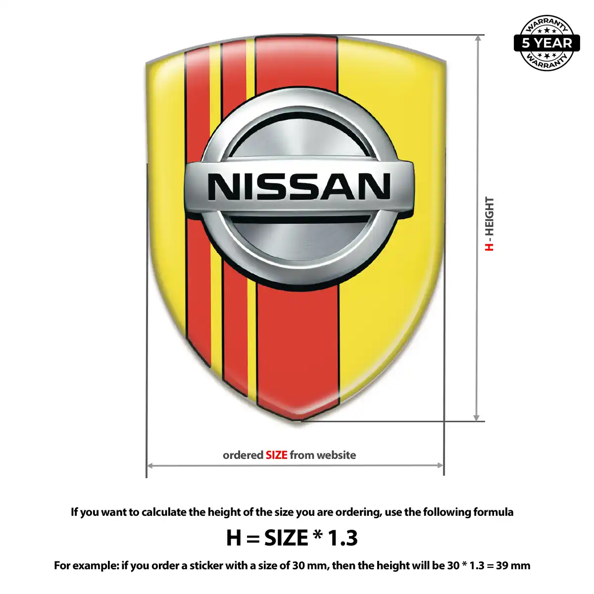 Nissan Silicone Emblem Interior Luxe