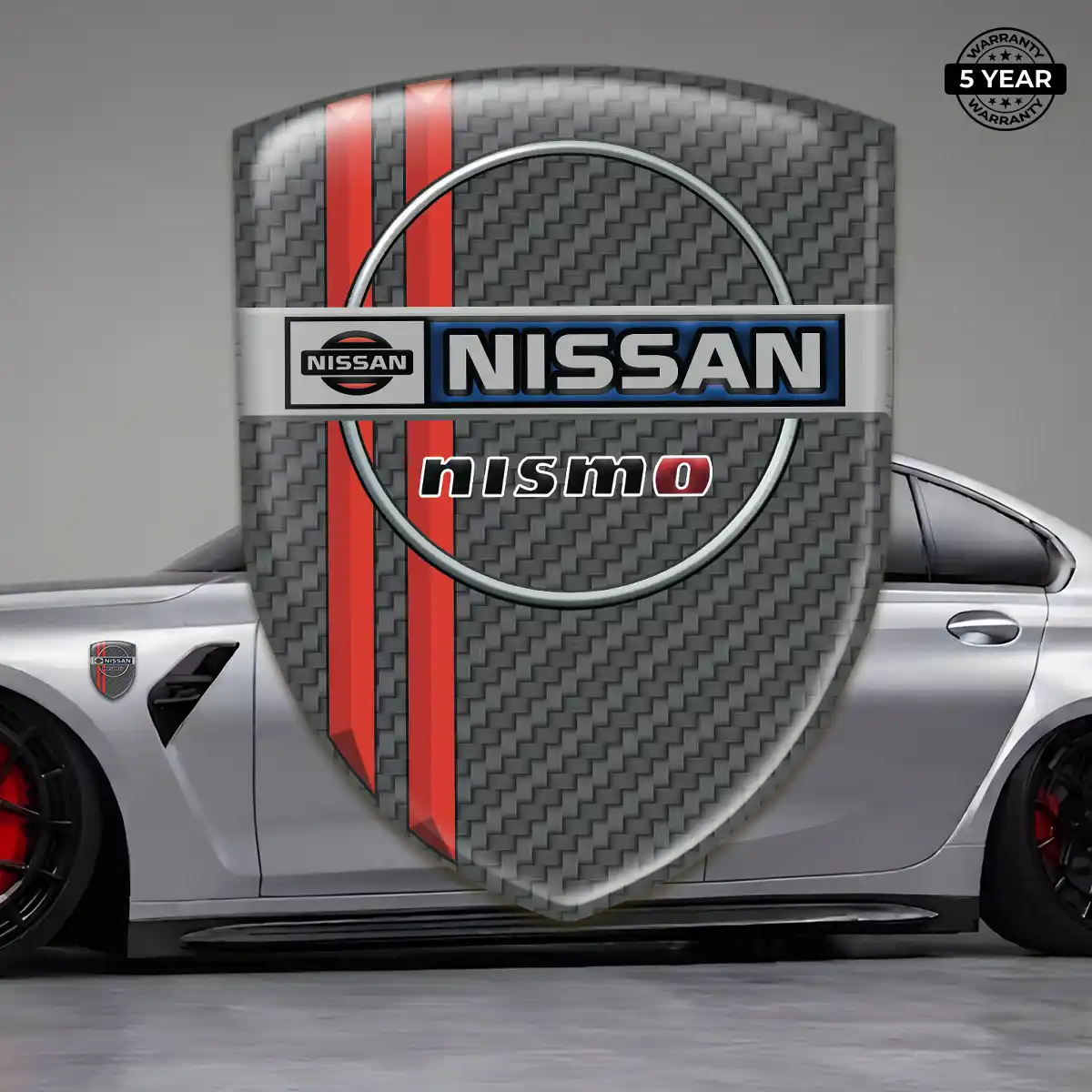 Nissan Silicone Emblem Premium Dome