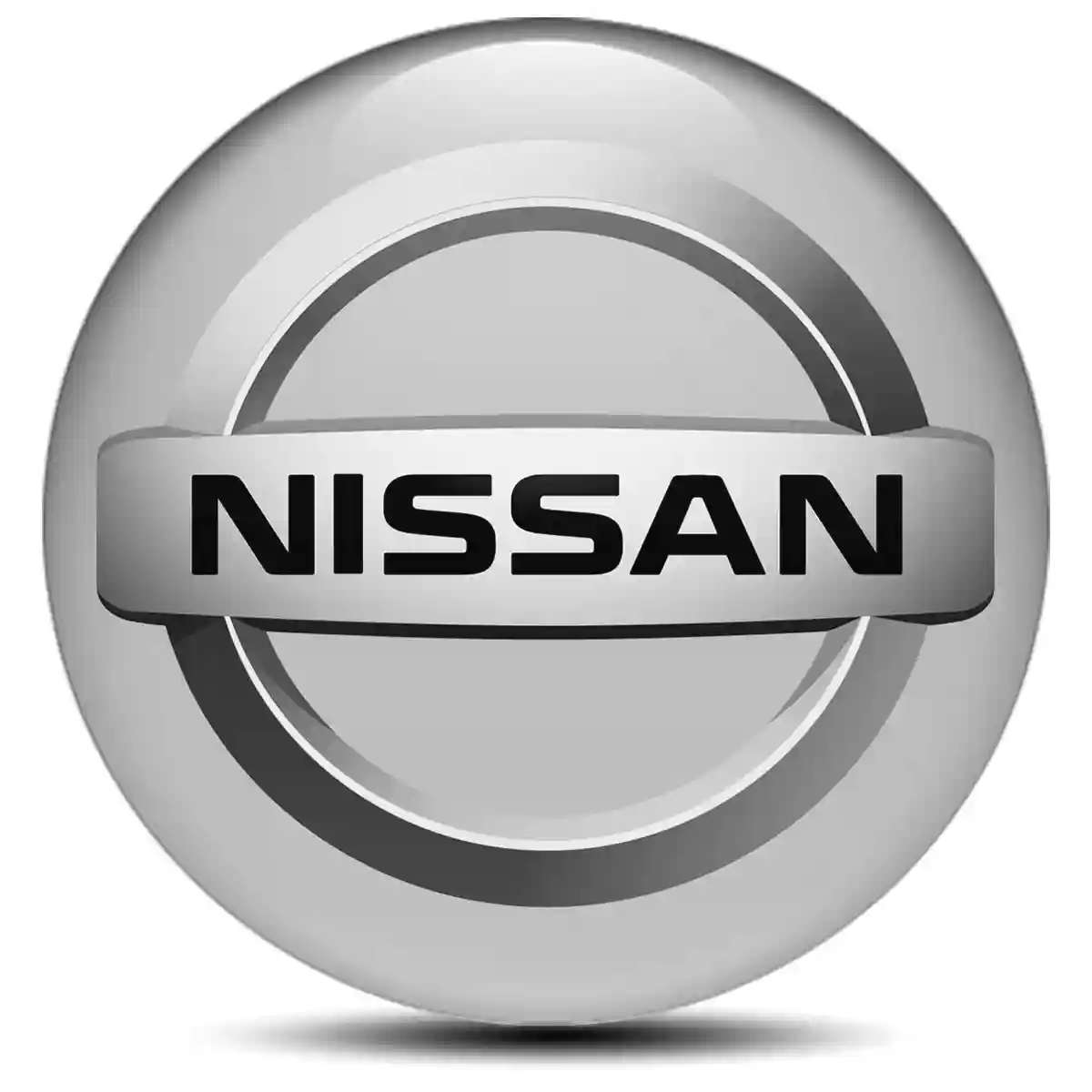Nissan Silicone Emblem Self-Adhesive Refined Design