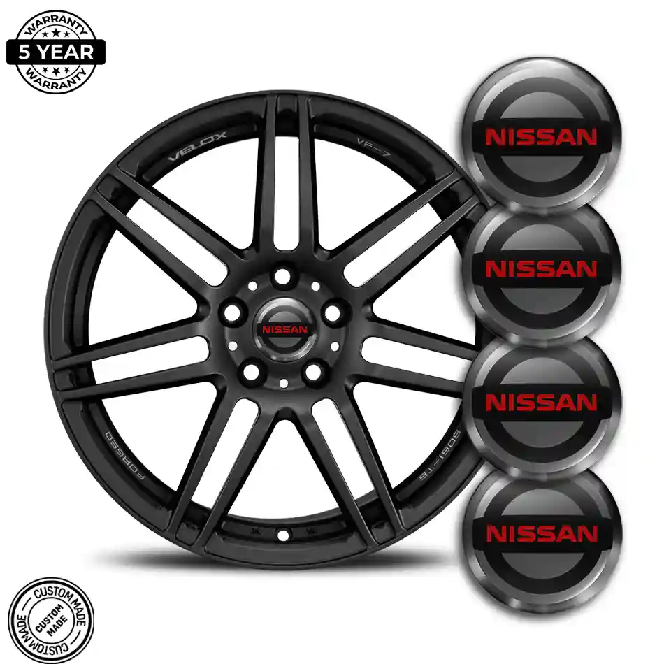 Nissan Silicone Emblem Self-Adhesive Sleek Style