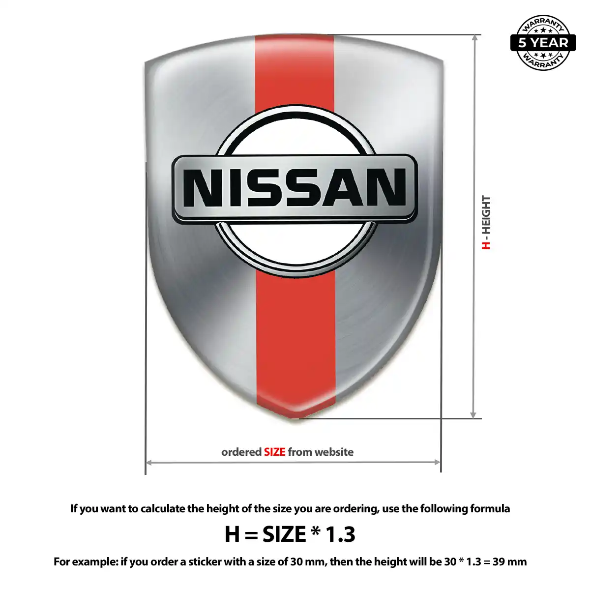 Nissan Silicone Emblem Street Tuning