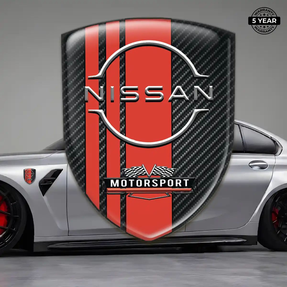 Nissan Silicone Sticker Performance Style