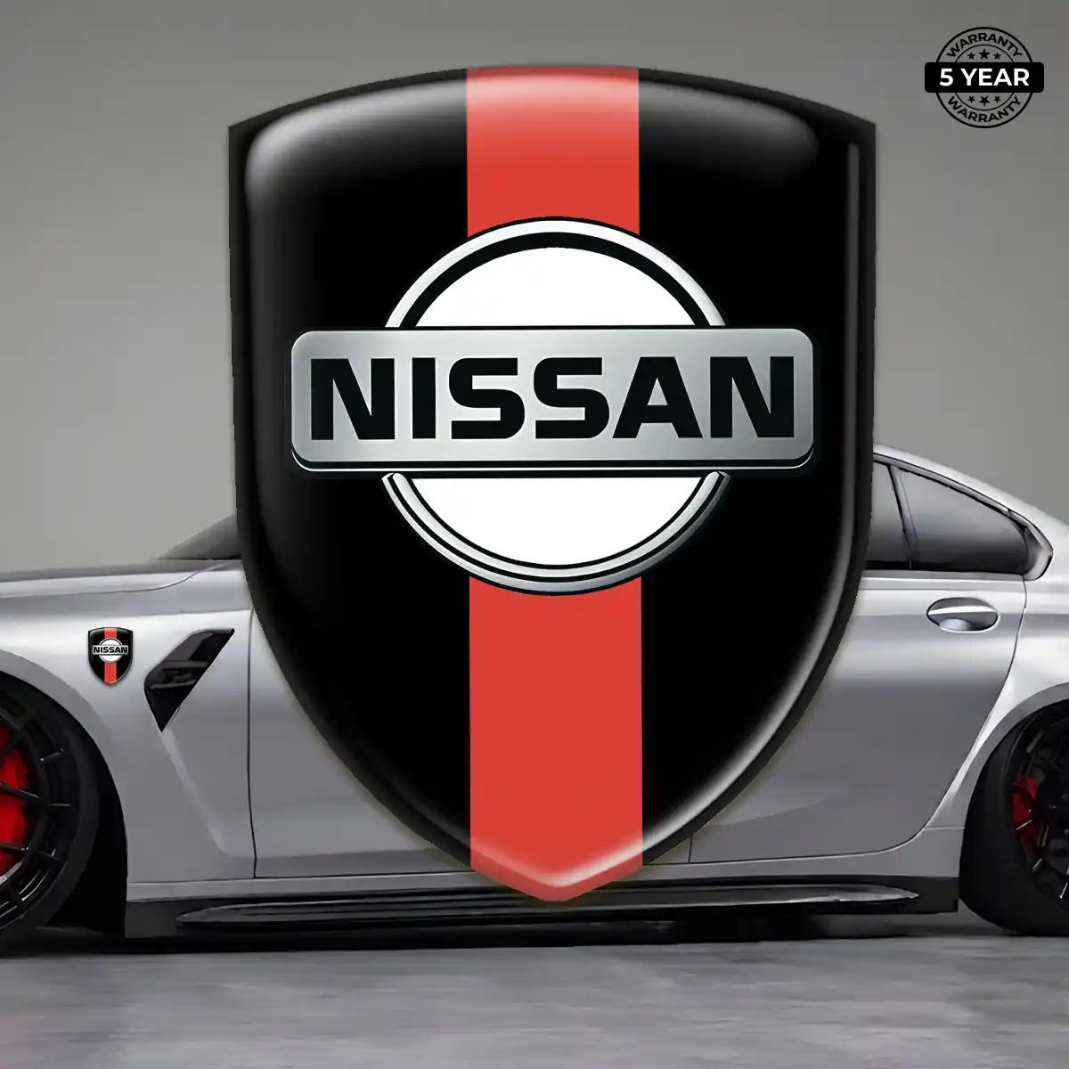 Nissan Silicone Sticker Premium Dome