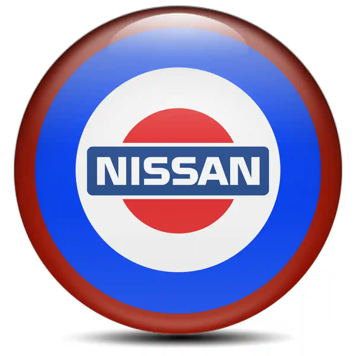 Nissan Sticker Epoxy 3D Gel Refined Design