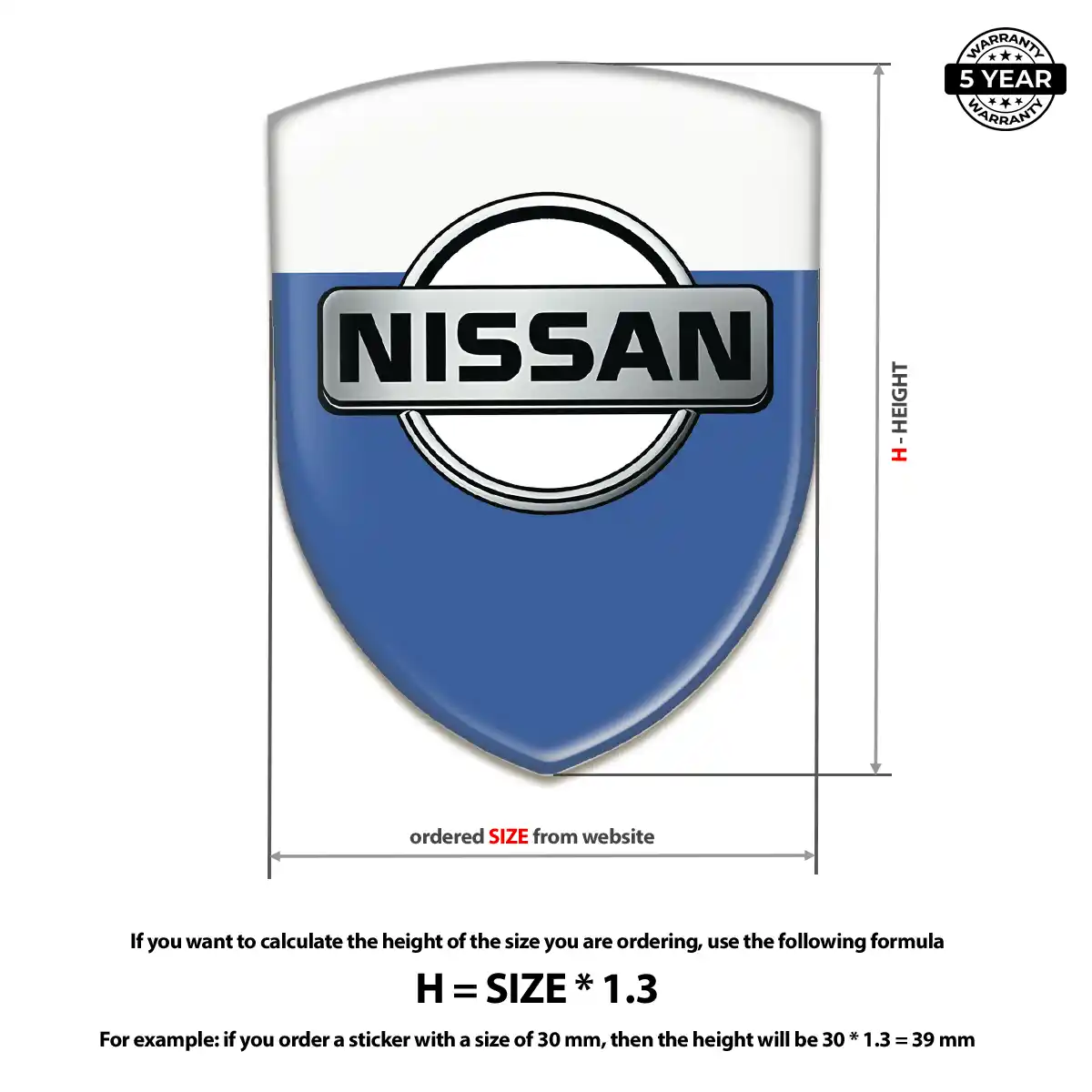 Nissan Sticker Noble Edition