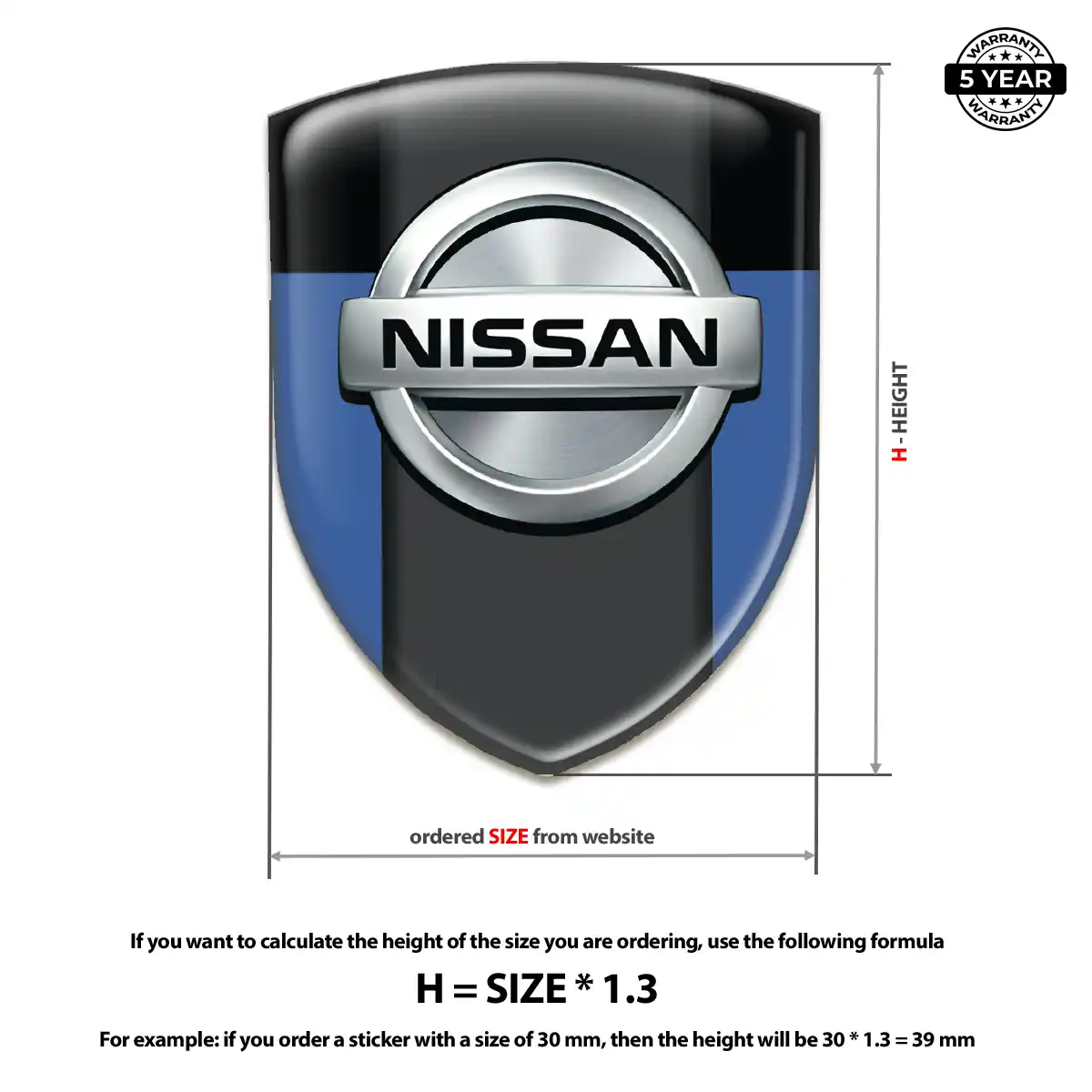 Nissan Sticker Outer Style