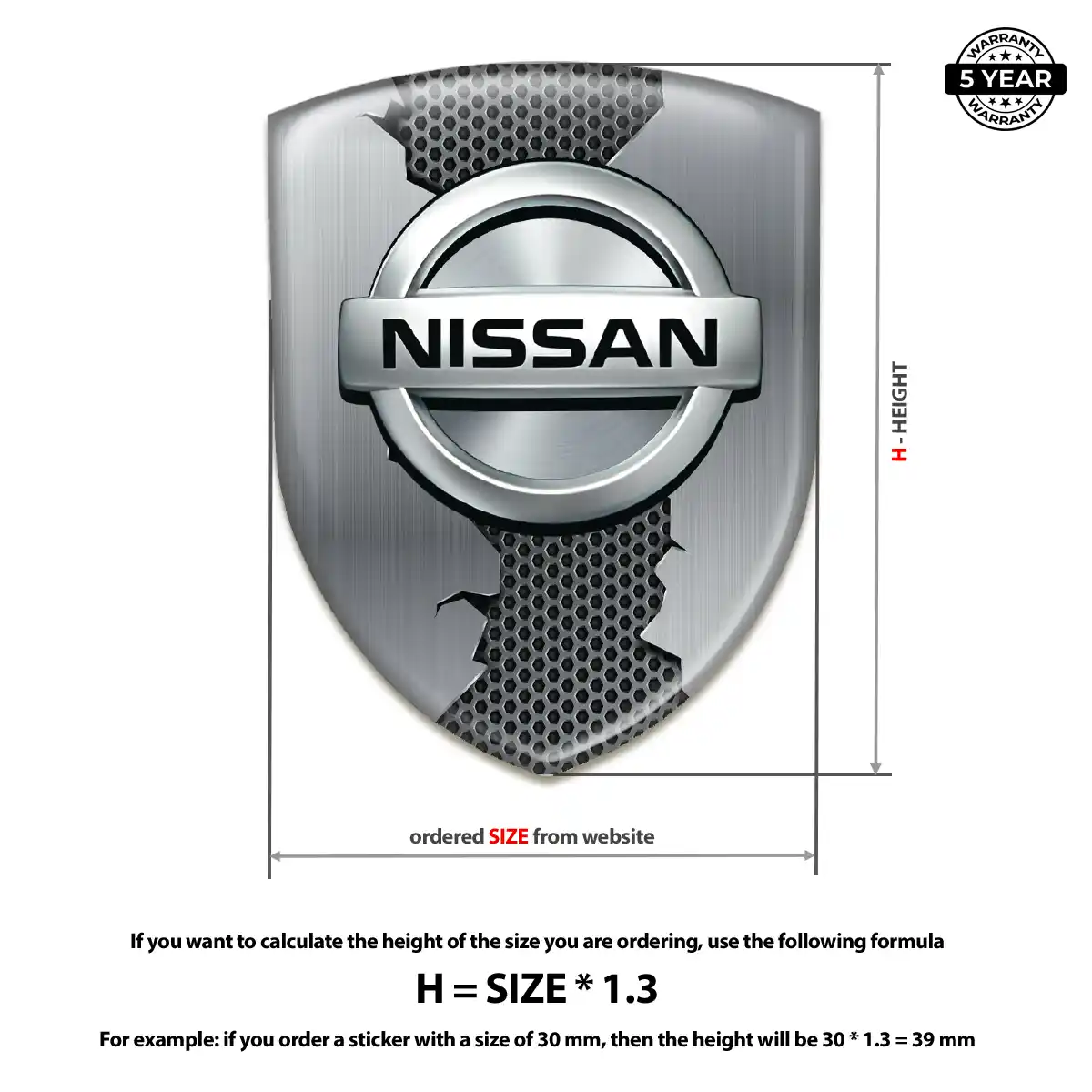 Nissan Sticker Performance Style