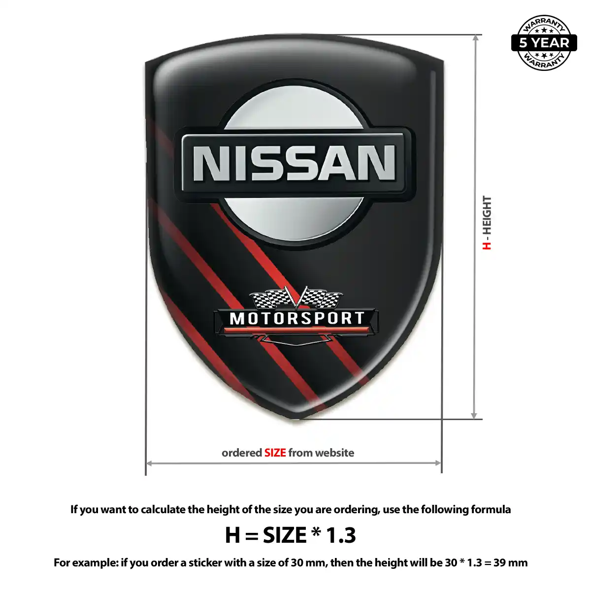 Nissan Sticker Superior Craft
