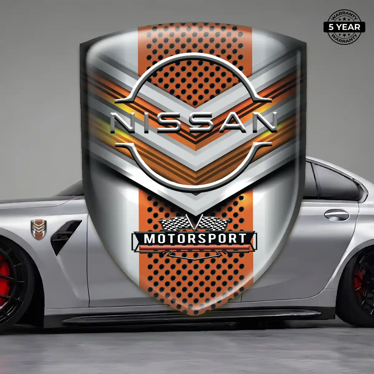 Nissan Vehicle Logo Sticker Cabin Style