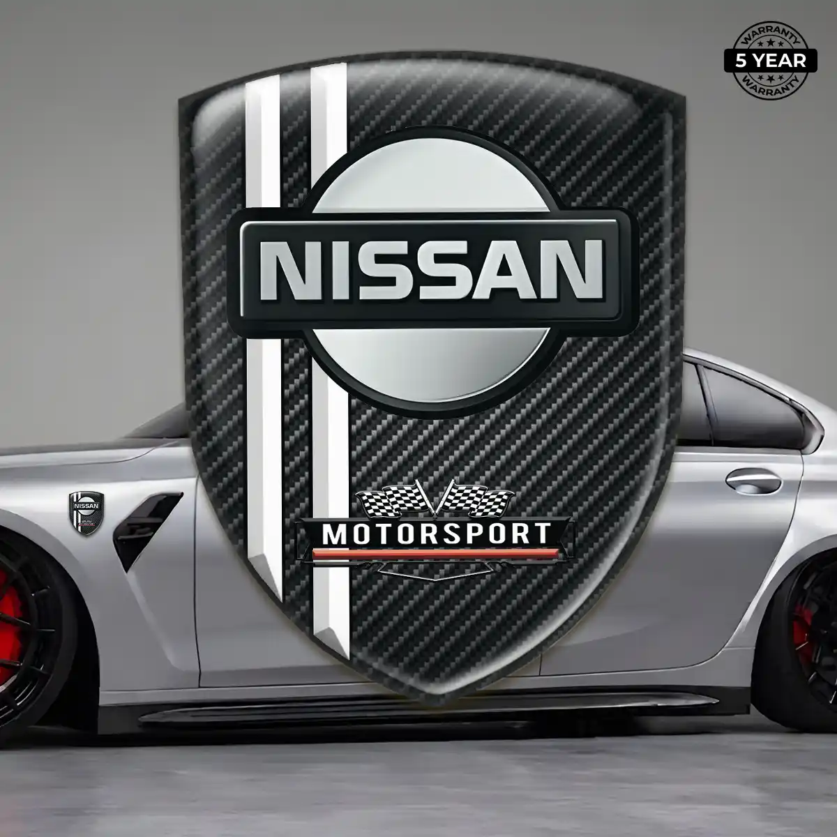 Nissan Vehicle Logo Sticker Exterior Luxe