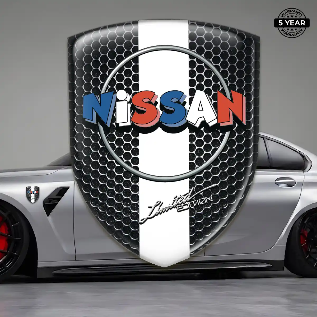 Nissan Vehicle Logo Sticker Interior Luxe