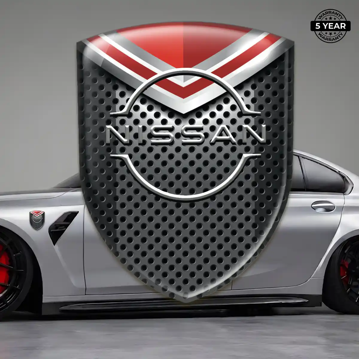 Nissan Vehicle Logo Sticker Opulent Line