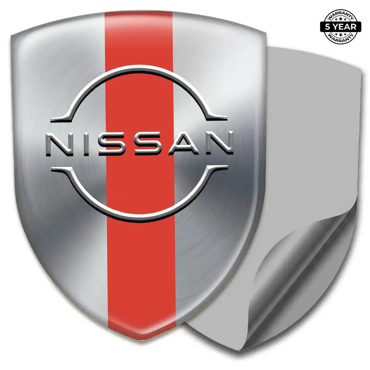 Nissan Vehicle Logo Sticker Premium Dome