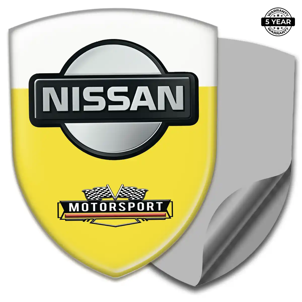 Nissan Vehicle Logo Sticker Resin Luxe