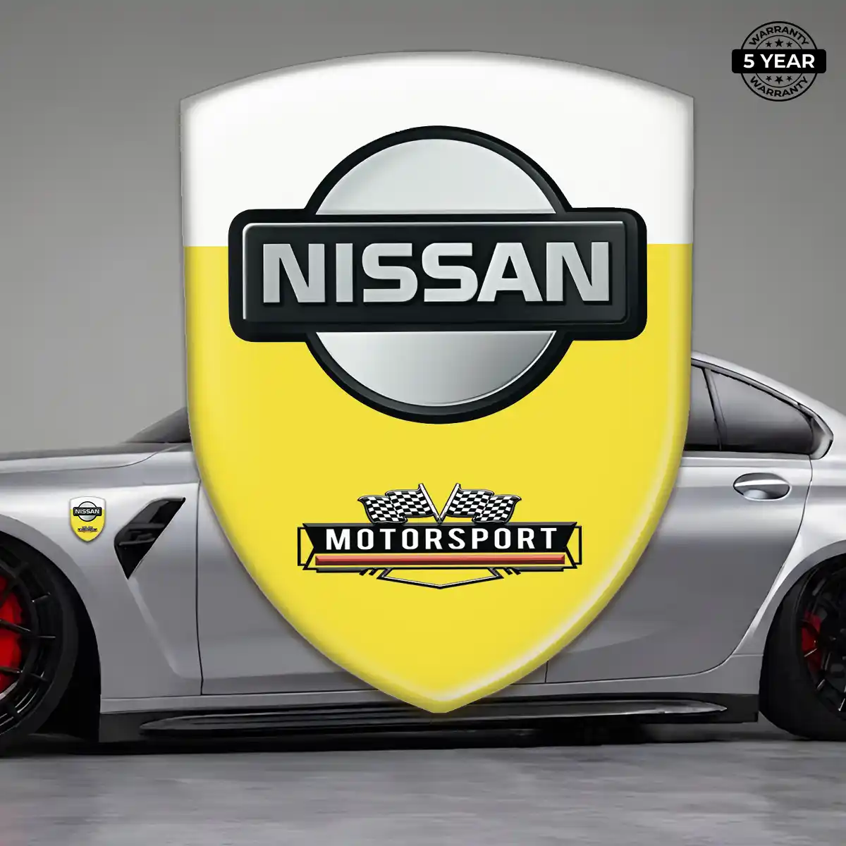 Nissan Vehicle Logo Sticker Resin Luxe
