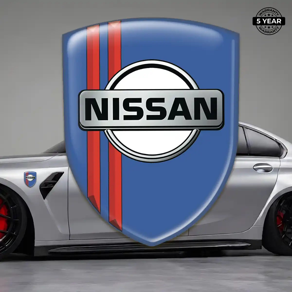 Nissan Vehicle Logo Sticker Sleek Style