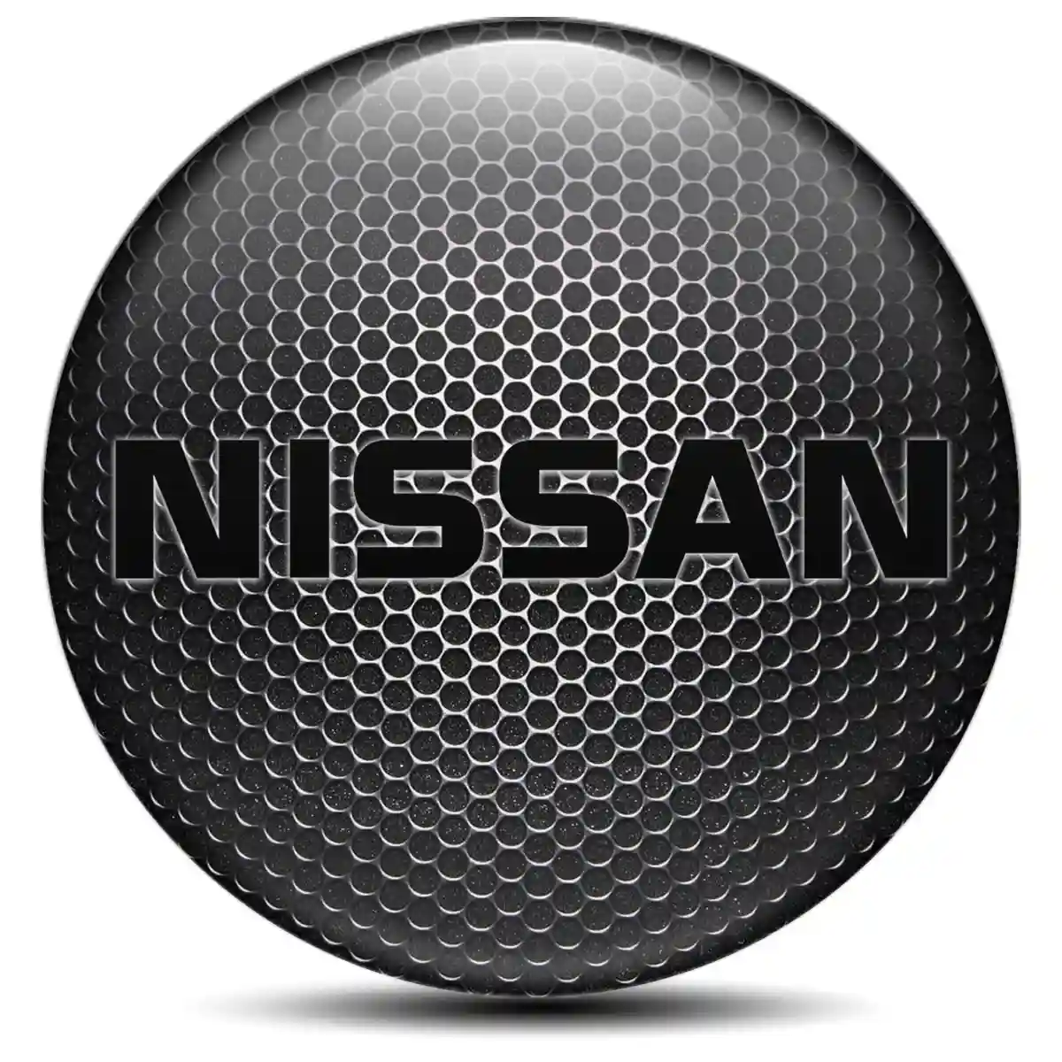 Nissan Wheel Emblem Self-Adhesive Refined Design