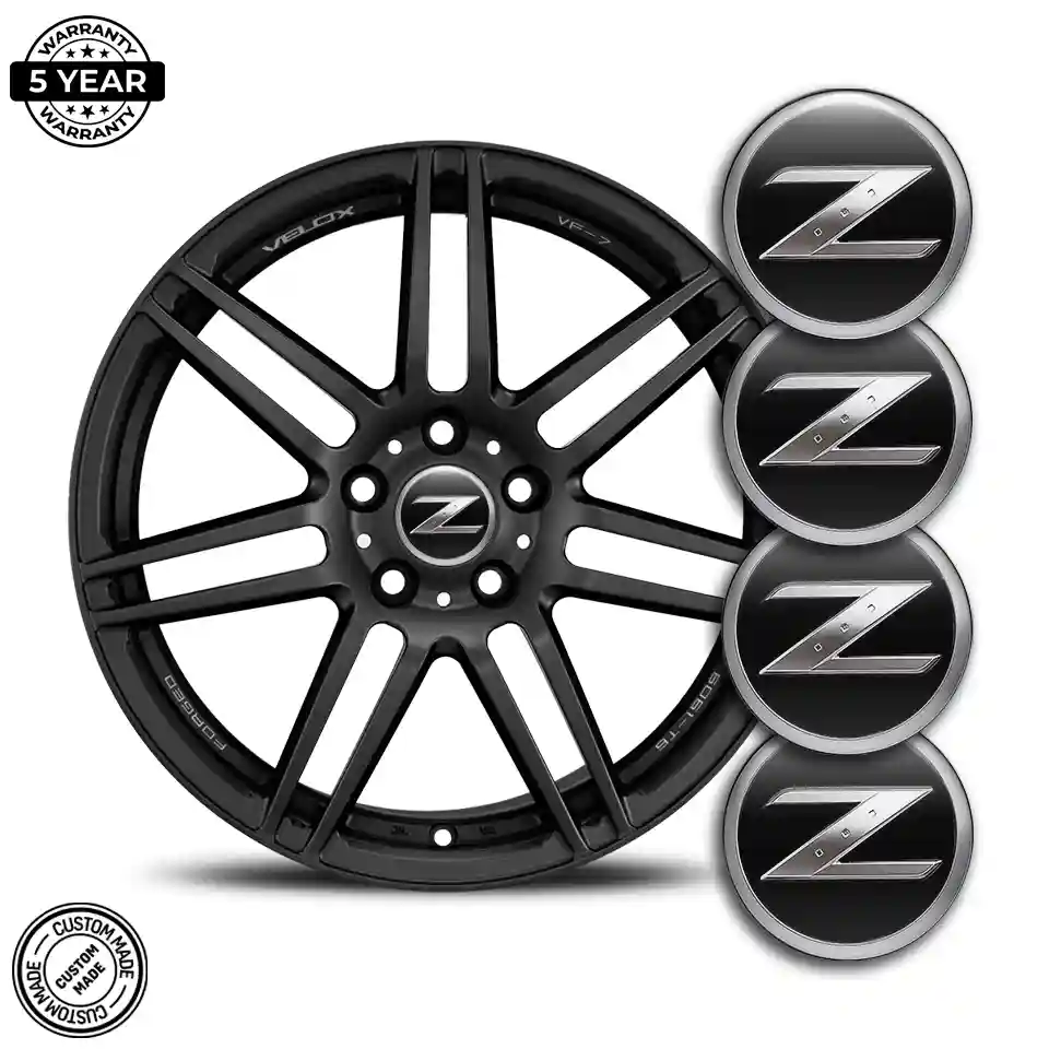 Nissan Z Domed Emblem Sleek Style