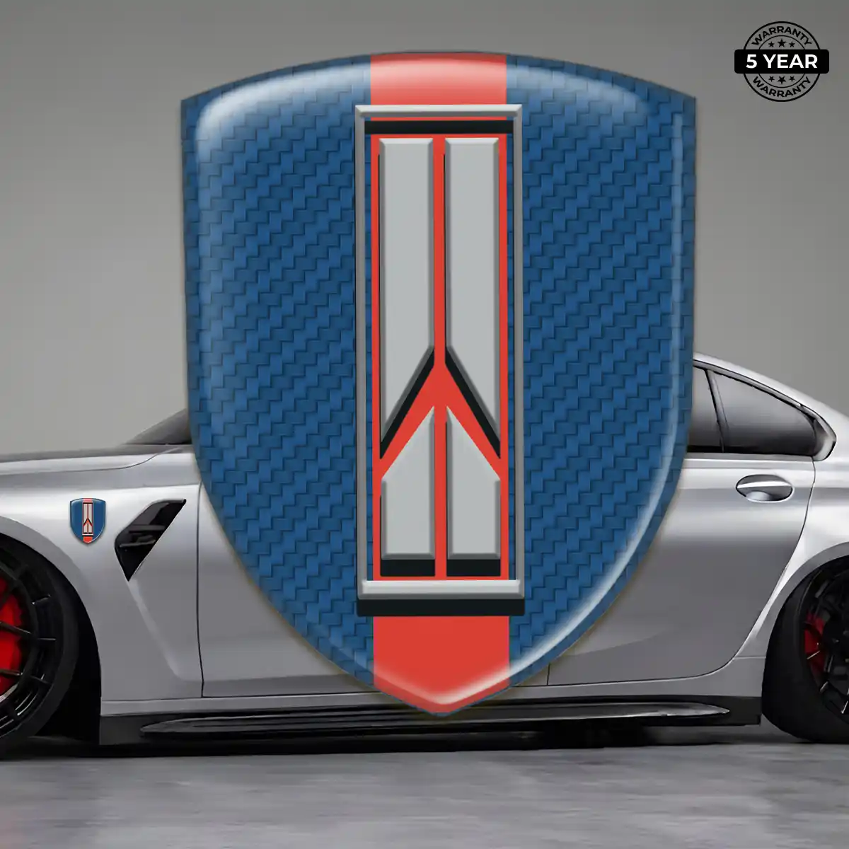 Oldsmobile 3D Badge Sticker Deluxe Edition