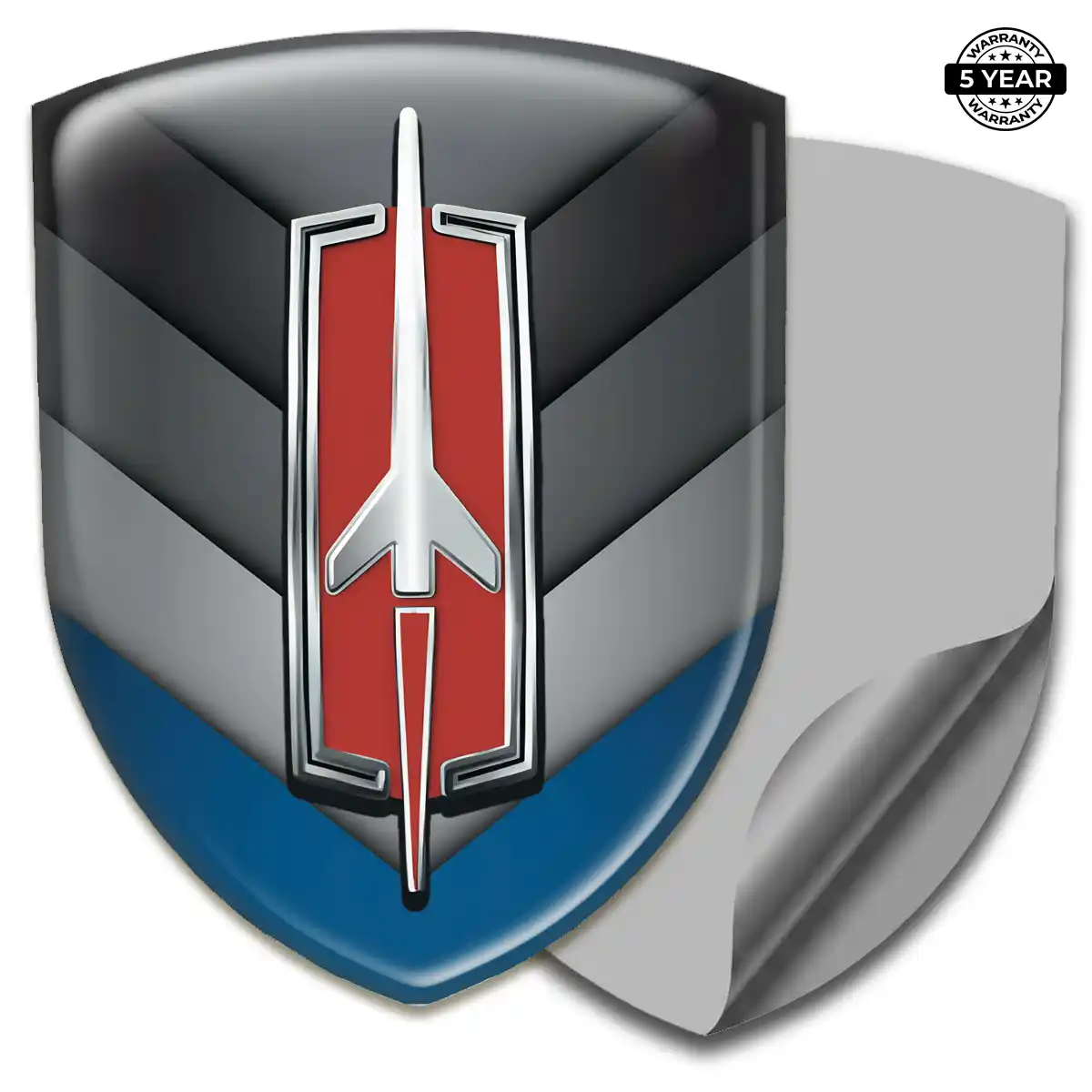 Oldsmobile 3D Badge Sticker Elite Edition