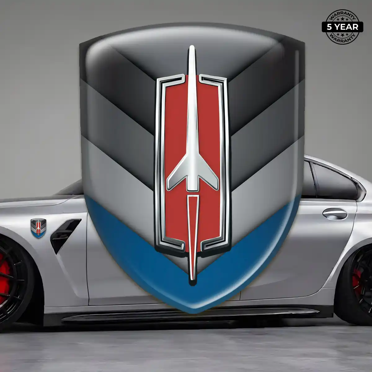 Oldsmobile 3D Badge Sticker Elite Edition