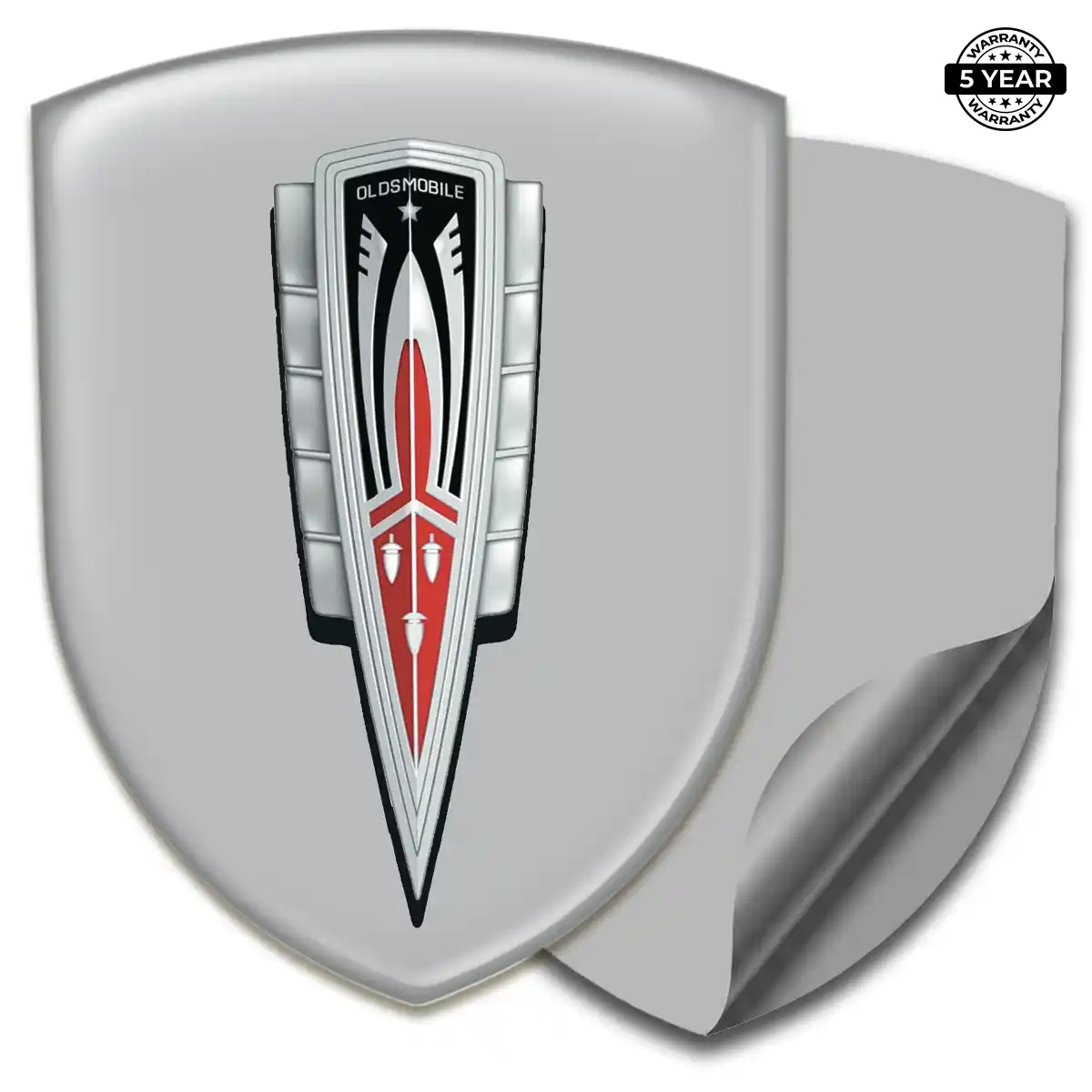 Oldsmobile 3D Badge Sticker Elite Finish