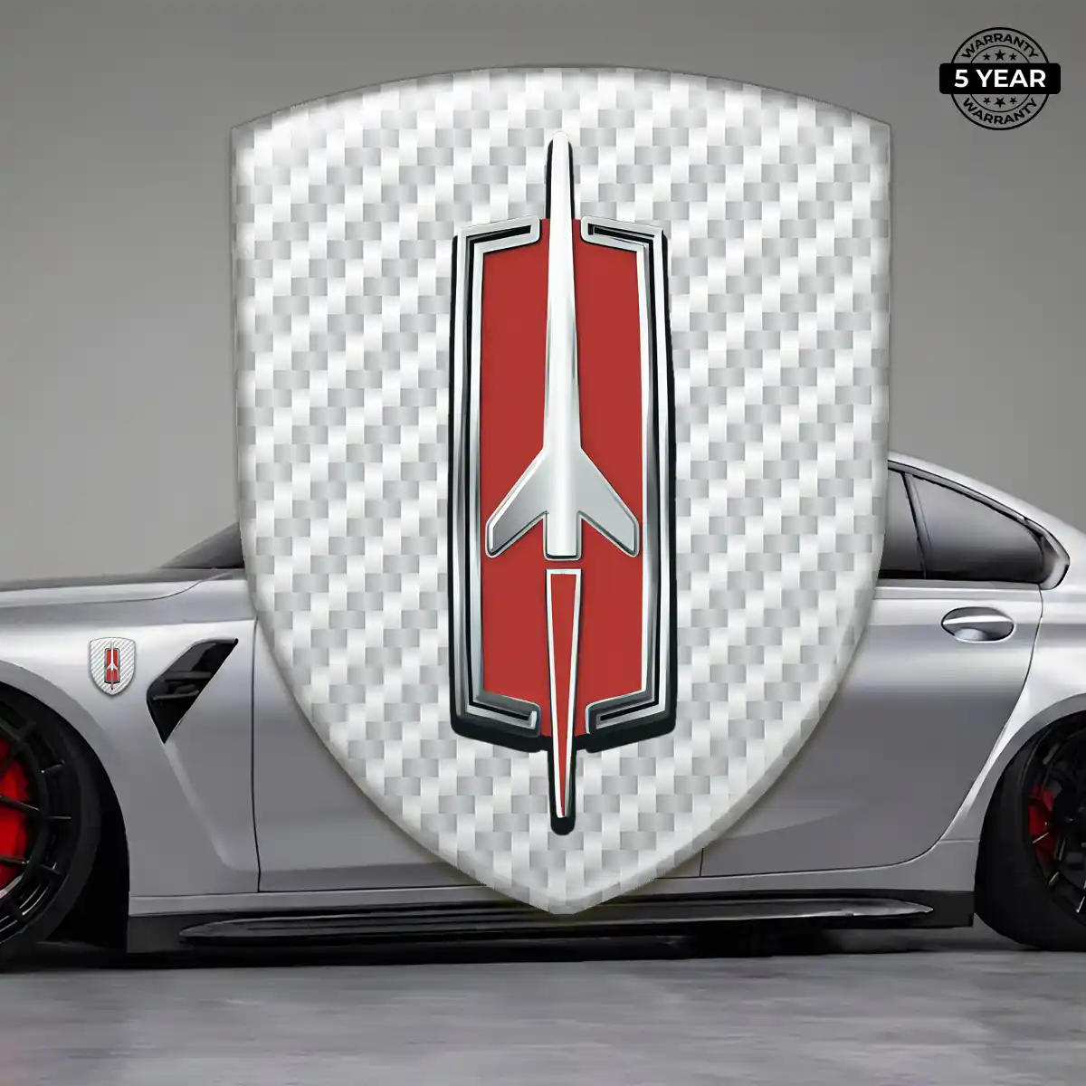Oldsmobile 3D Badge Sticker Interior Elegance