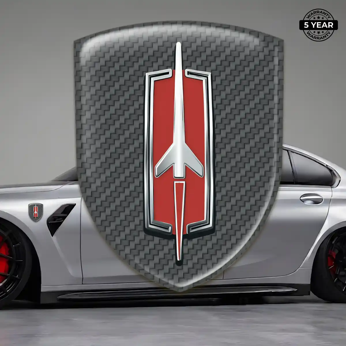 Oldsmobile 3D Badge Sticker Noble Edition