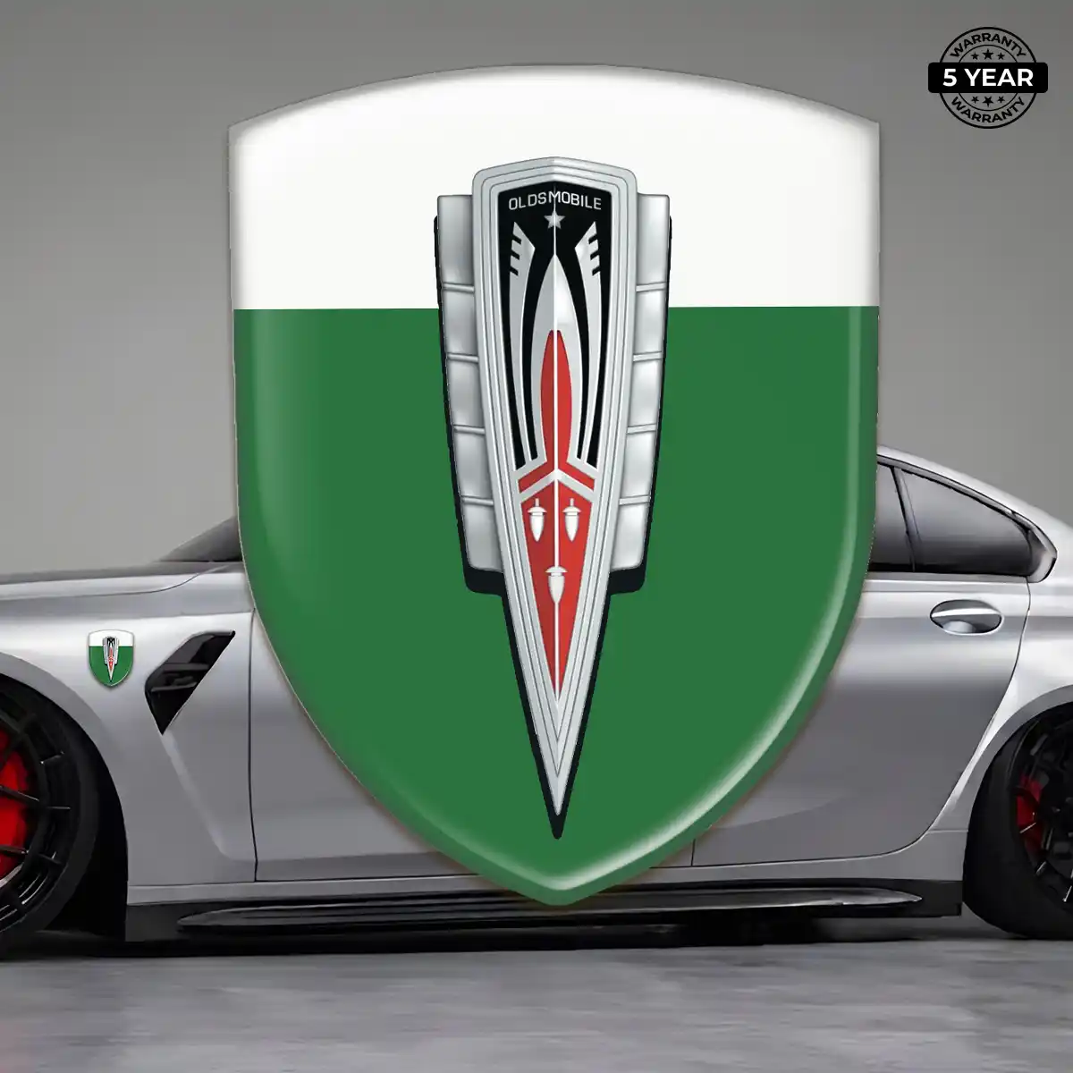 Oldsmobile 3D Badge Sticker Outer Style