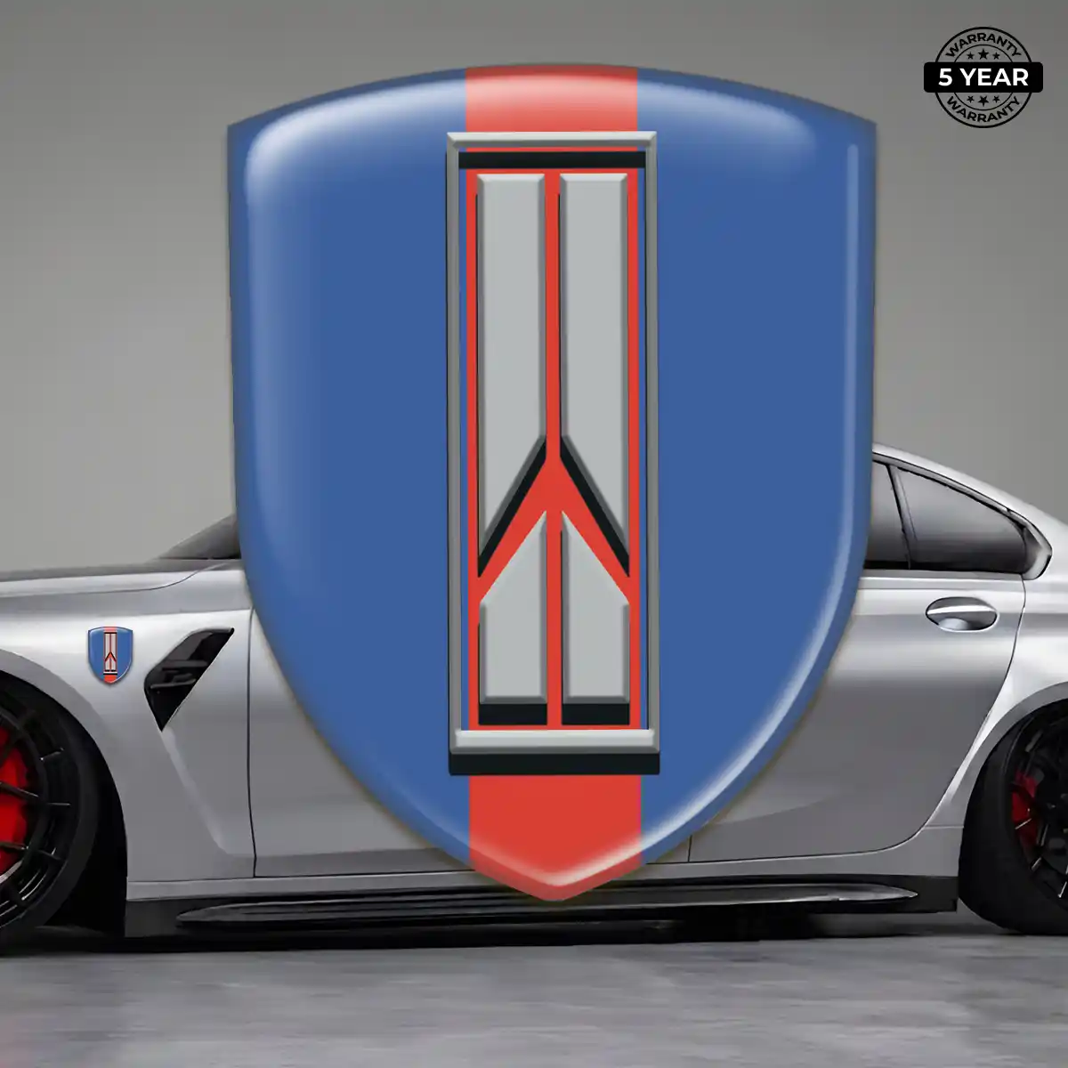 Oldsmobile 3D Badge Sticker Refined Design
