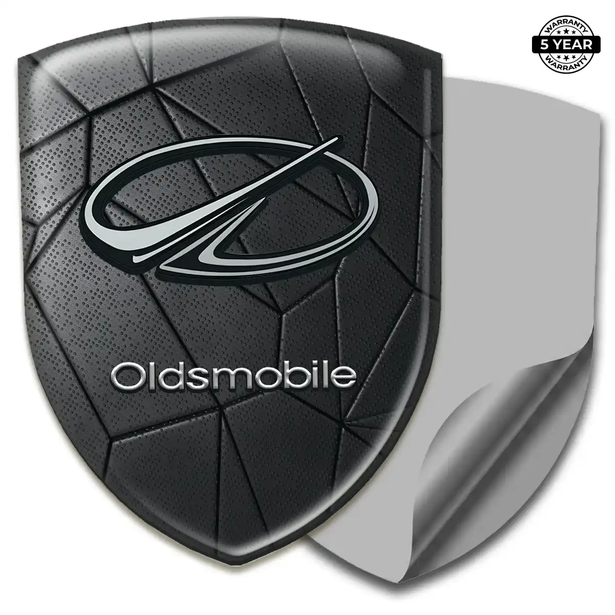 Oldsmobile 3D Badge Sticker Resin Luxe
