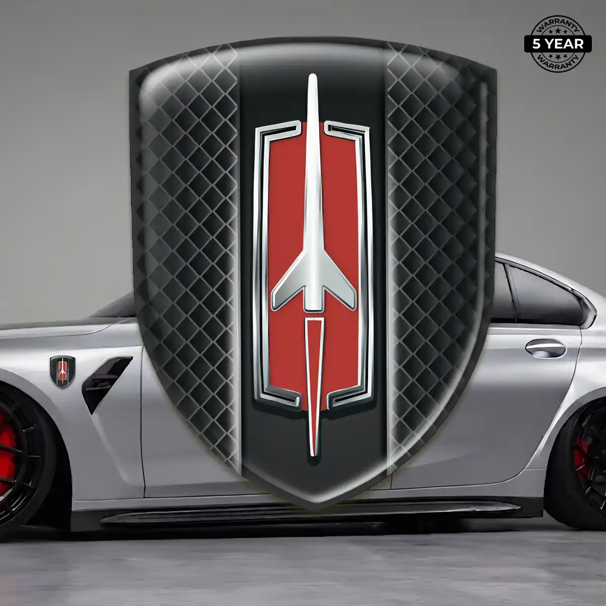 Oldsmobile 3D Badge Sticker Superior Craft