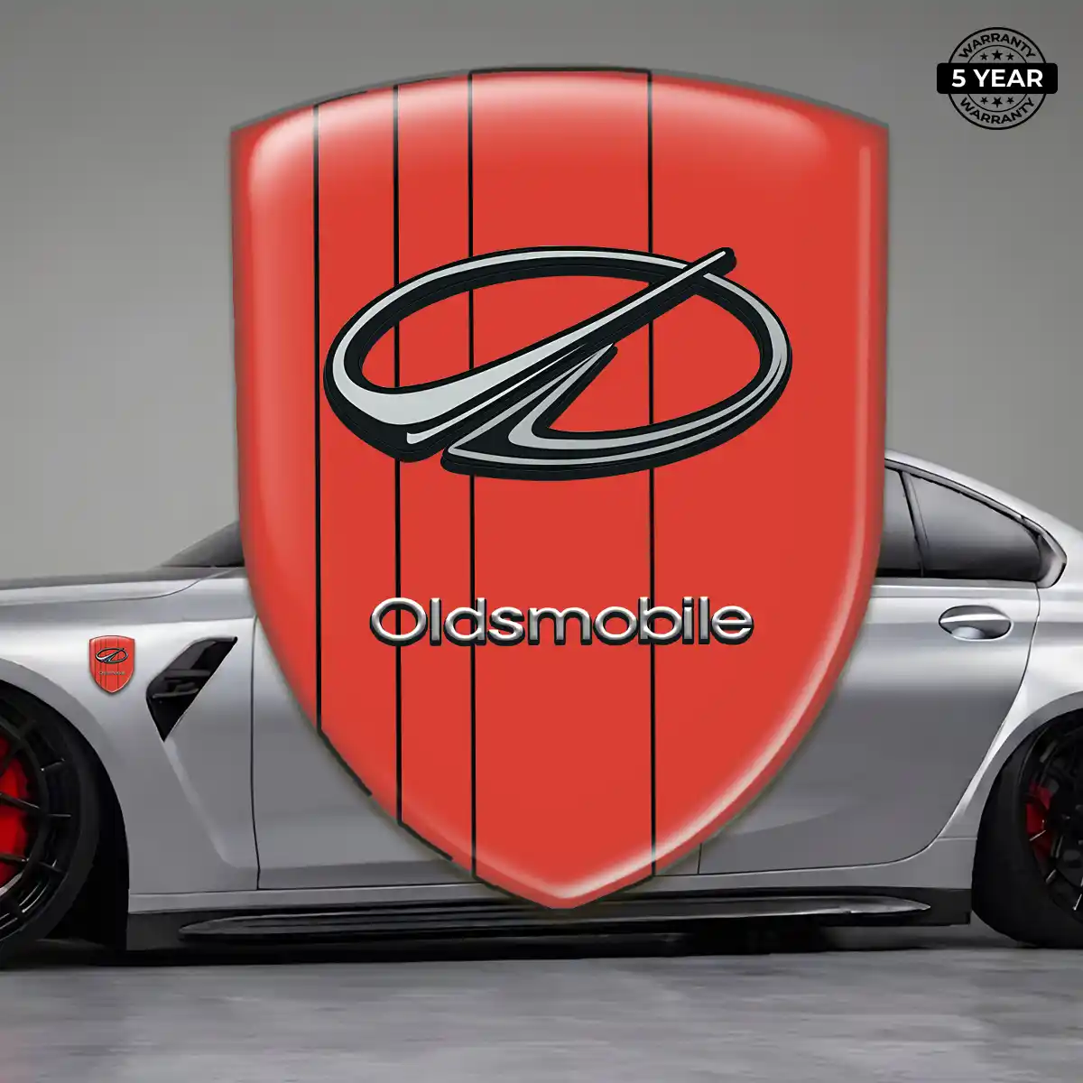 Oldsmobile 3D Domed Sticker Cabin Style