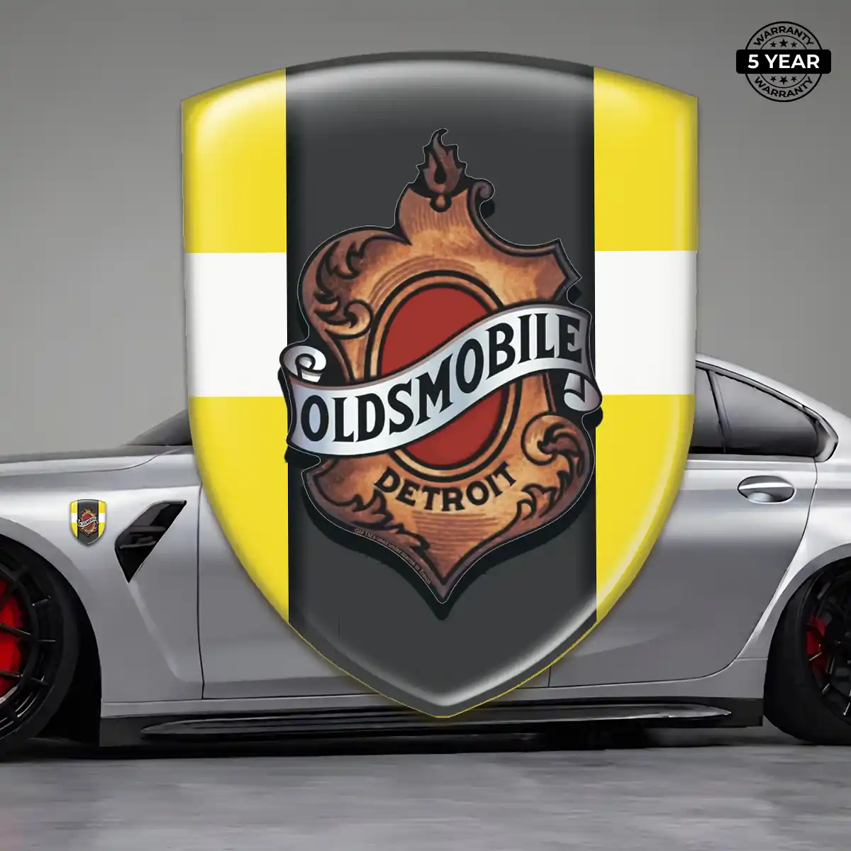 Oldsmobile 3D Domed Sticker Elite Edition