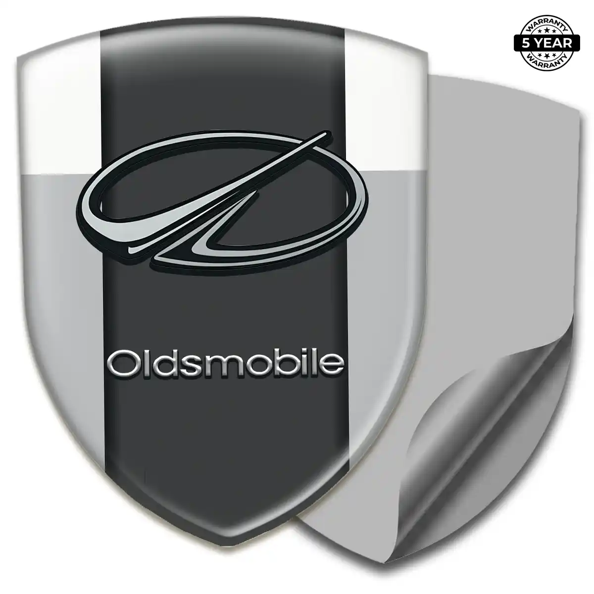 Oldsmobile 3D Domed Sticker Elite Finish