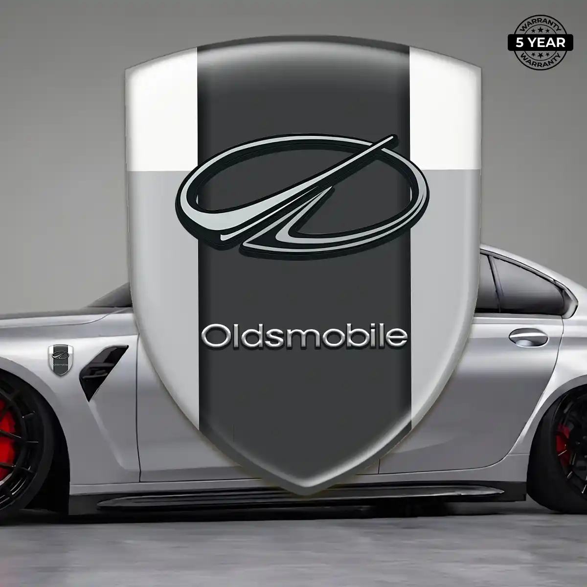Oldsmobile 3D Domed Sticker Elite Finish